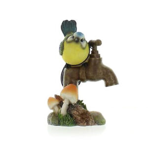 Blue Tit on Garden Tap