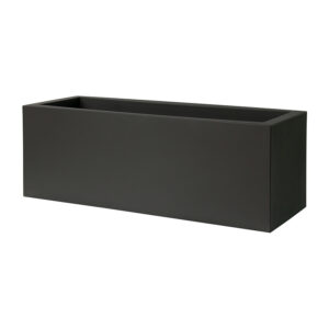 Kube Low Trough 80cm Pearl Black