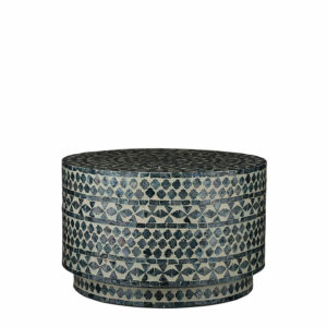 Mosaic Side Table Blue
