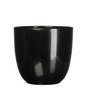Tusca Pot Round Black