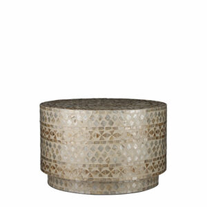 Mosaic Side Table Gold