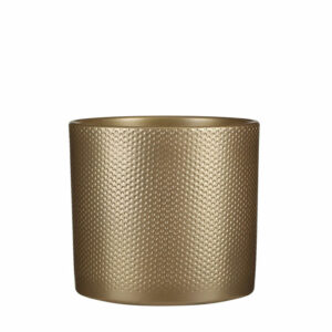 Era Pot Round Gold Relief