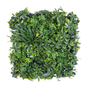 Synthetic Narcissus Green Wall 50x50
