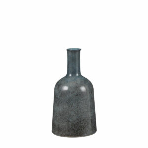 Oliver Bottle Round Blue 35x22cm
