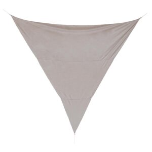 Taupe Tri. Sunshade 5x5m