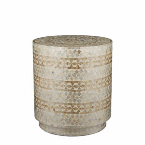 Mosaic Side Table Gold