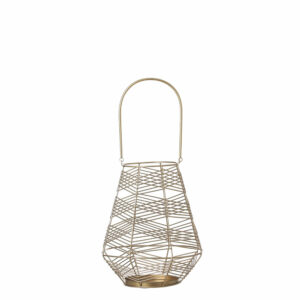 Lito Lantern Dark Gold 28x29cm