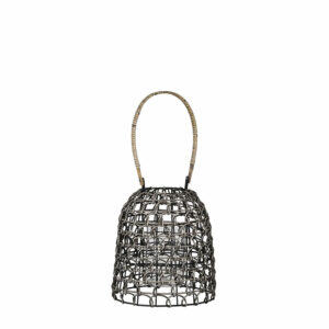 Bali Lantern Grey 28x25cm