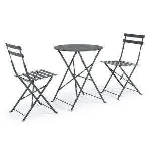 Wissant Charcoal Bistrot Set3