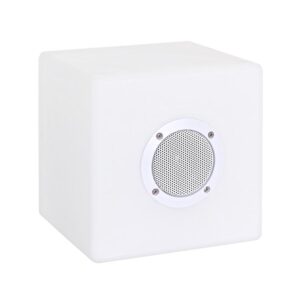 Pe Cube Speaker Led Lamp 20x20cm
