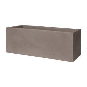 Kube Low Trough 80cm Taupe