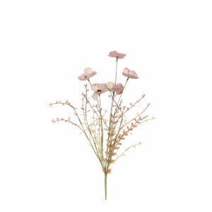 Dried-Look Poppy Pink 53cm