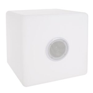 Pe Cube Speaker Led Lamp 40x40cm
