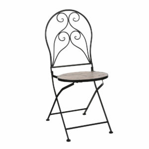 Sienna Chair Black 39x50x94cm