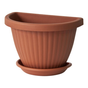 Wall Pot Domus With Plate Terracotta
