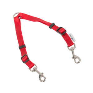 Red Nylon Dog Coupler Tot.
