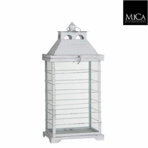 Lantern White - L21xw15xh46cm