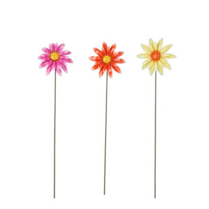 Garden Stake Sunflower Assorted