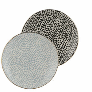 Jonn Plate Light Green / Black Assorted