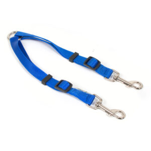 Blue Nylon Dog Coupler