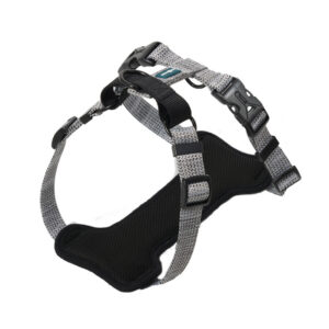 Harness Nylon Deluxe Silver XL