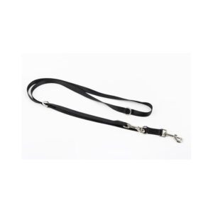 Black Nylon Training Leash